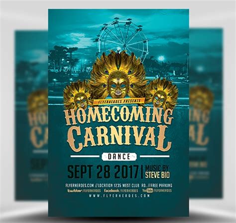 Homecoming Flyer Template